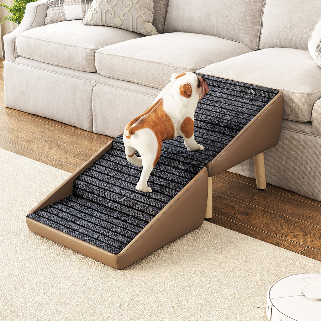 GuluNook Dog Stairs for Small Dogs – 2-in-1 Foldable Pet Steps & Ottoman Pet ramps