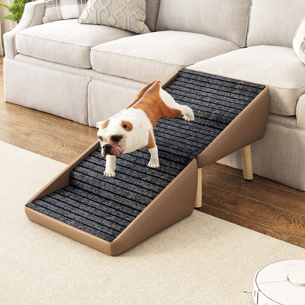 GuluNook Dog Stairs for Small Dogs – 2-in-1 Foldable Pet Steps & Ottoman Pet ramps