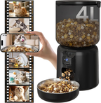 GuluNook Automatic Pet Feeder with Camera – 4L WiFi Cat & Dog Feeder