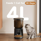 GuluNook Automatic Pet Feeder with Camera – 4L WiFi Cat & Dog Feeder